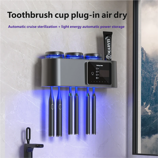 ABOMUS Smart Toothbrush Sanitizer & Dryer