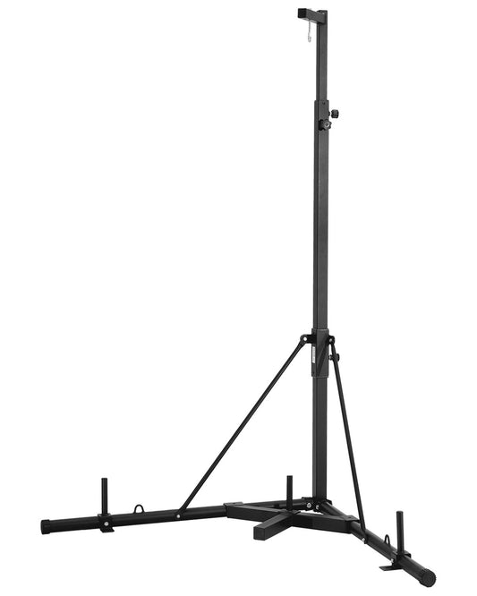 Boxsackständer Boxsackhalter Trainingsgerät Aus Stahl (65 Kg Belastbar) Höhenverstellbares Freistehendes Sandsackgestell Ständer Mit Beschwerter Basis, Trainingsgerät Für Fitness-Studio