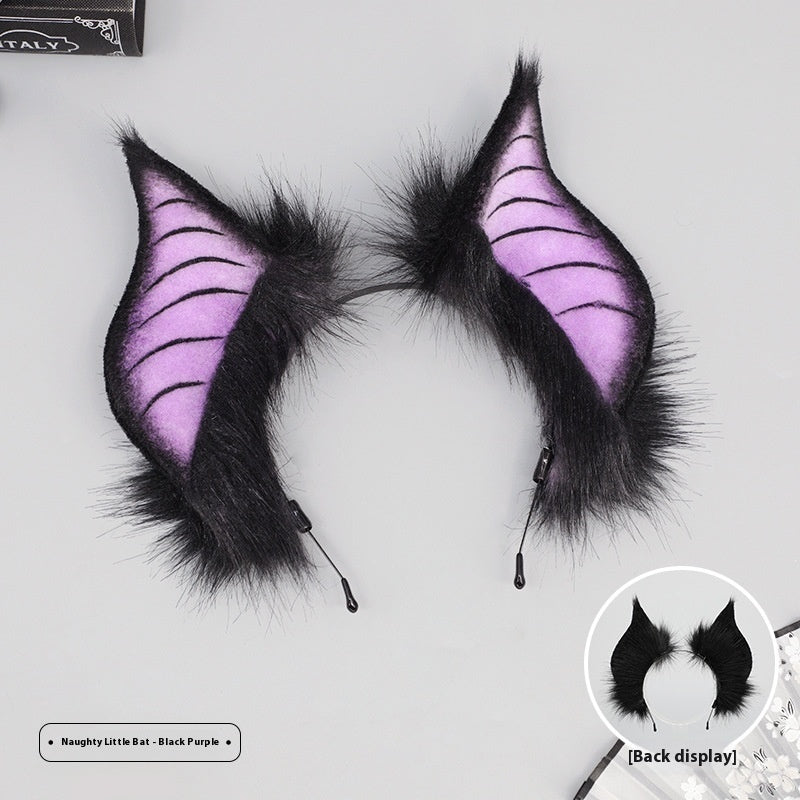 Halloween Cos Performance Accessories Bat Animal Ears Headband
