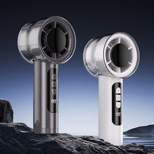 Handheld Mini Fan With Convenient Charging