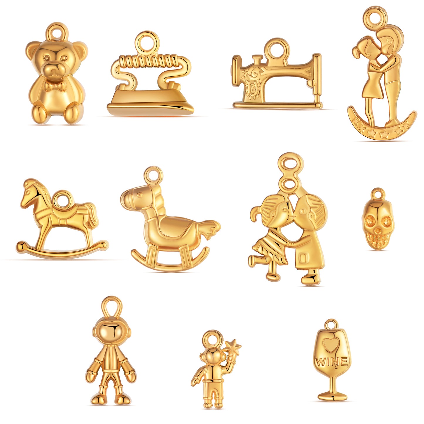 DIY Necklace And Bracelet Accessories Character And Animal-shaped Fashion Jewelry Components