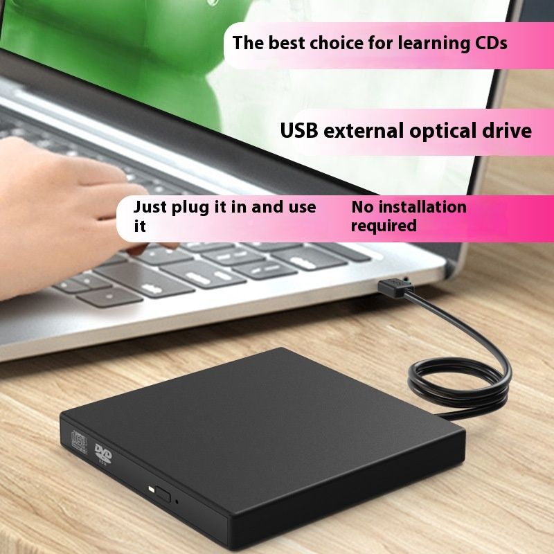 External USB Universal CD Burner Mobile Optical Drive