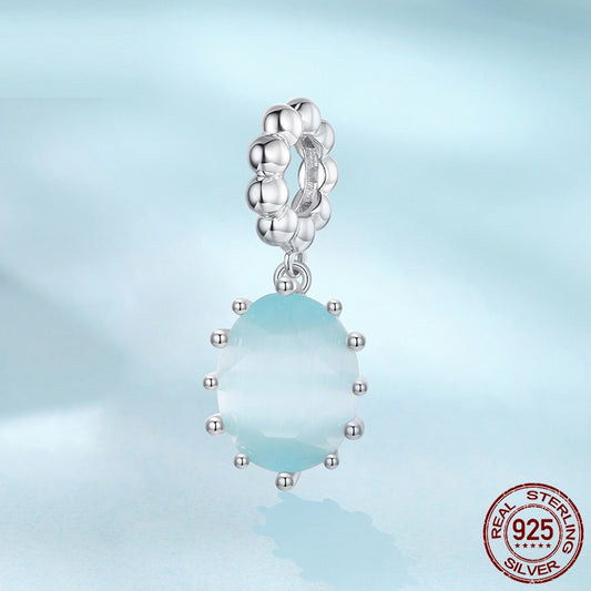 Original Light Blue Rock Candy Diy Pendant Ornaments Accessories