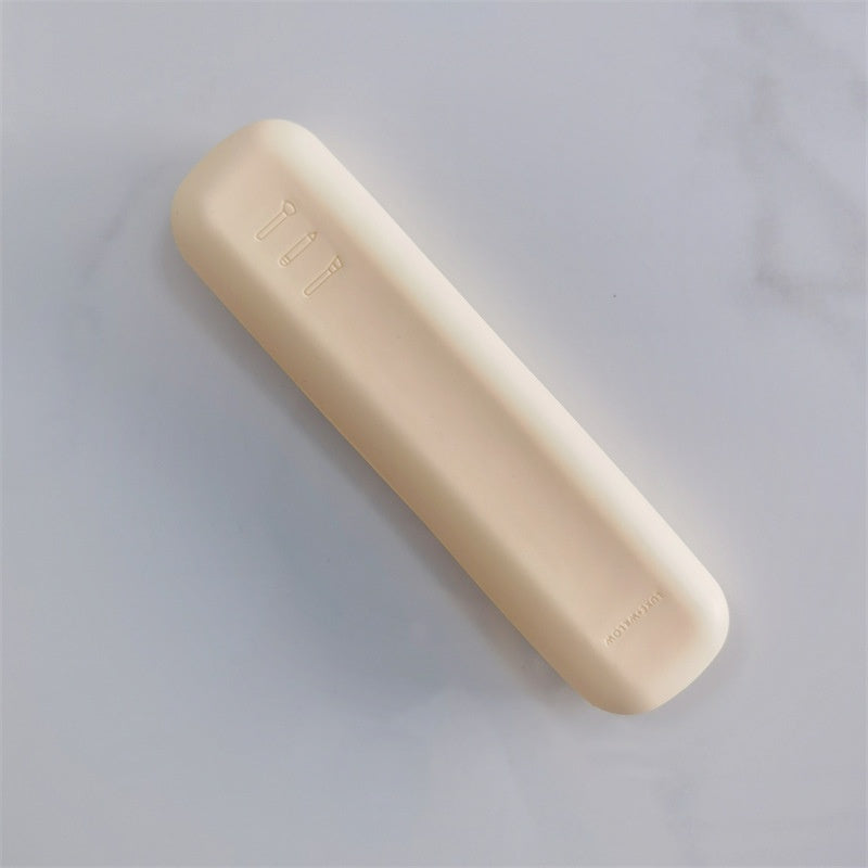 Silicone Makeup Brush Multifunctional Travel Zipper Storage Bag