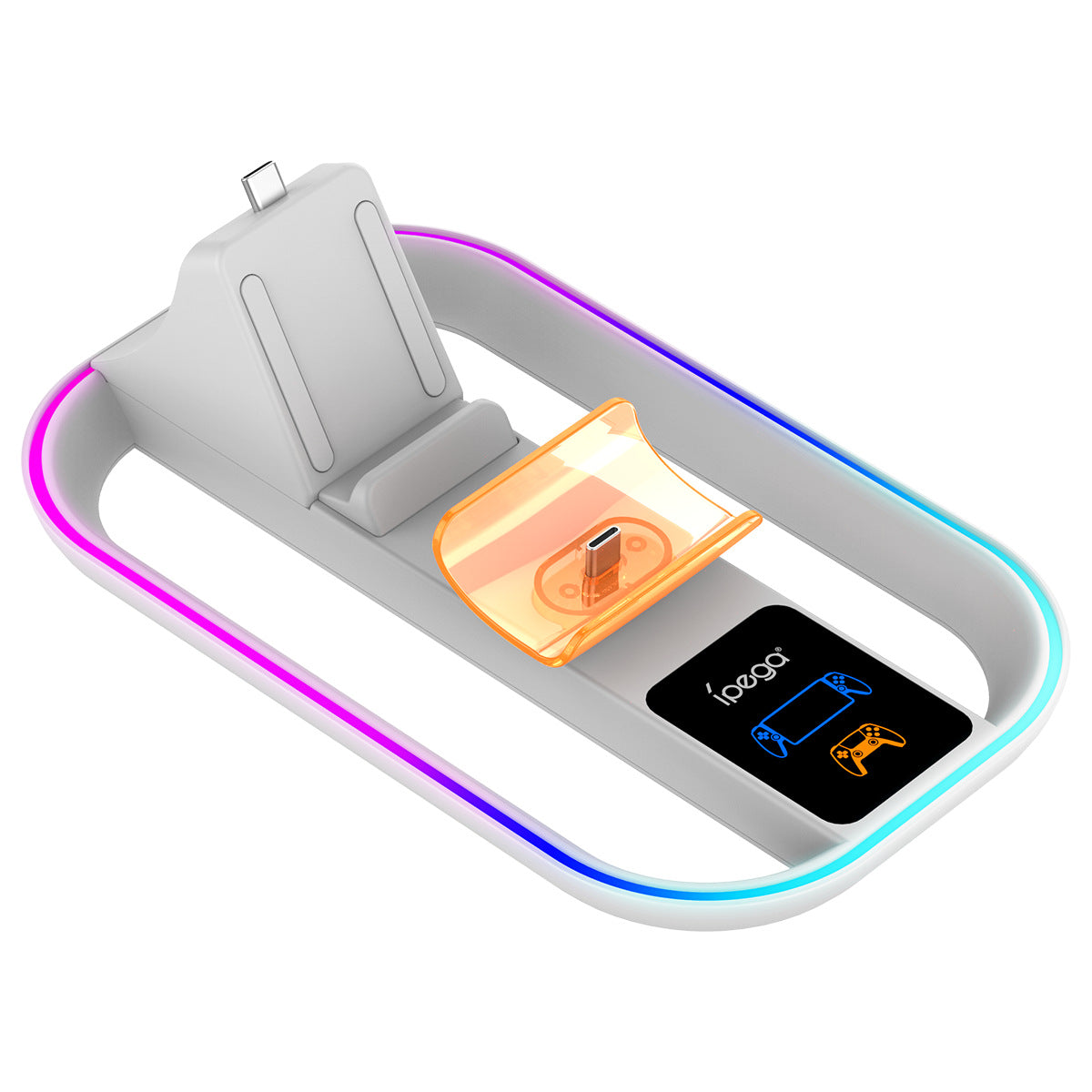 Streaming Game Machine Charging Base With Colorful
