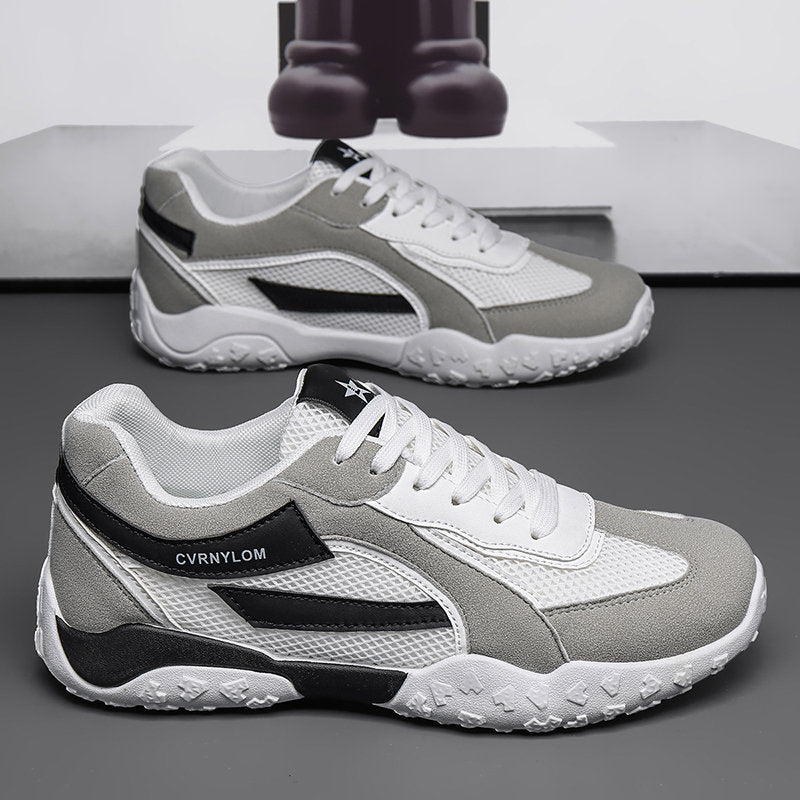 2026 New Summer Men's Shoes, Breathable Mesh Trendy Skate Shoes, Fashion Casual Comfortable Versatile Dad Sneakers