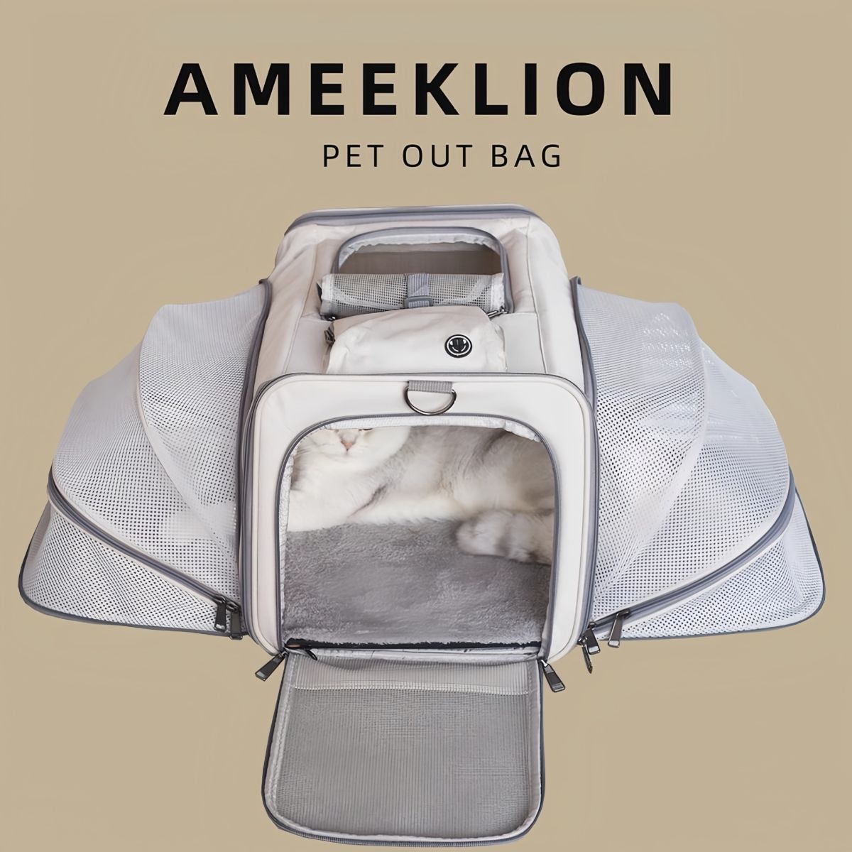 Outdoor Portable Breathable Large Capacity Portable Pet Bag