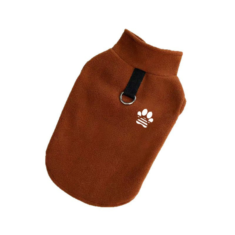 Pet Clothing Fleece-lined Thermal Vest