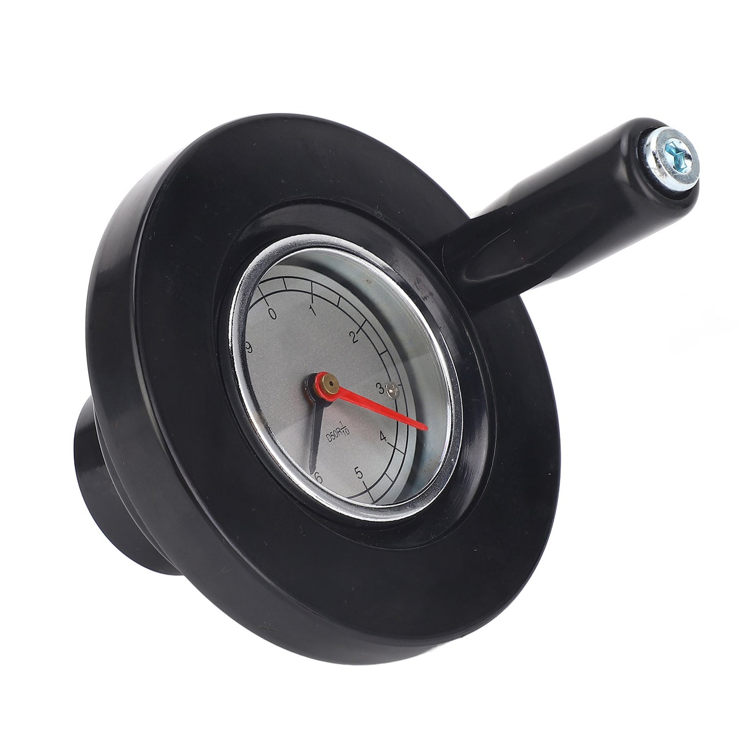 Dial Handwheel 12x100MM 0 To 9 Position Indicator Hand Wheel With Handle For Glass Food Die Casting Machinery