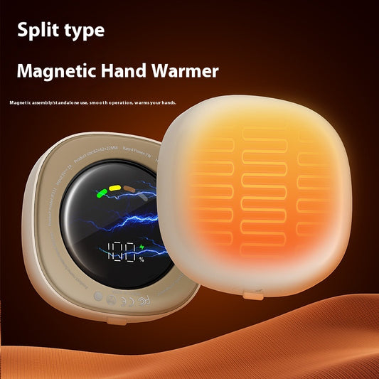 Magnetic Hand Warmer Charging Split Mini-Portable