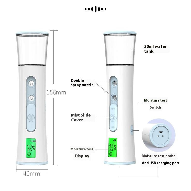Beauty Spray Moisturizing Instrument 30ml Big Water Tank Handheld Sprayer