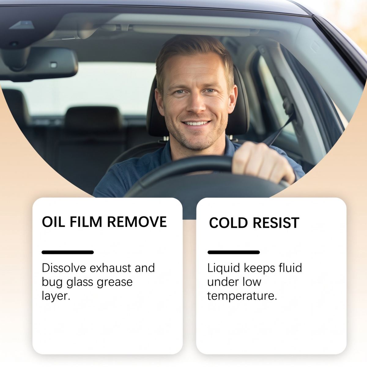 Decontaminating And Gloss-enhancing Windshield Care Solution