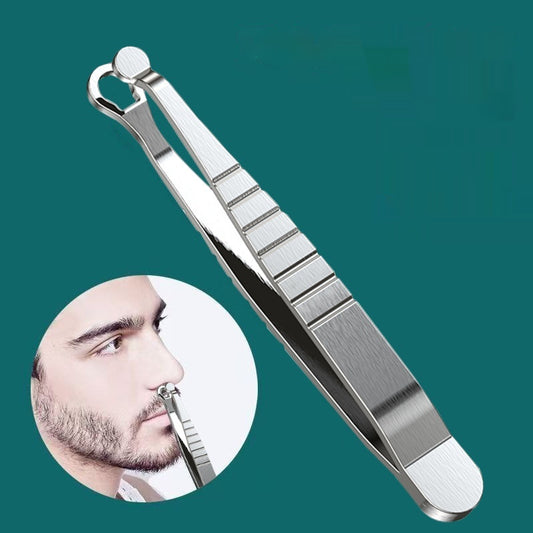 Stainless Steel Manual Nose Hair Trimmer