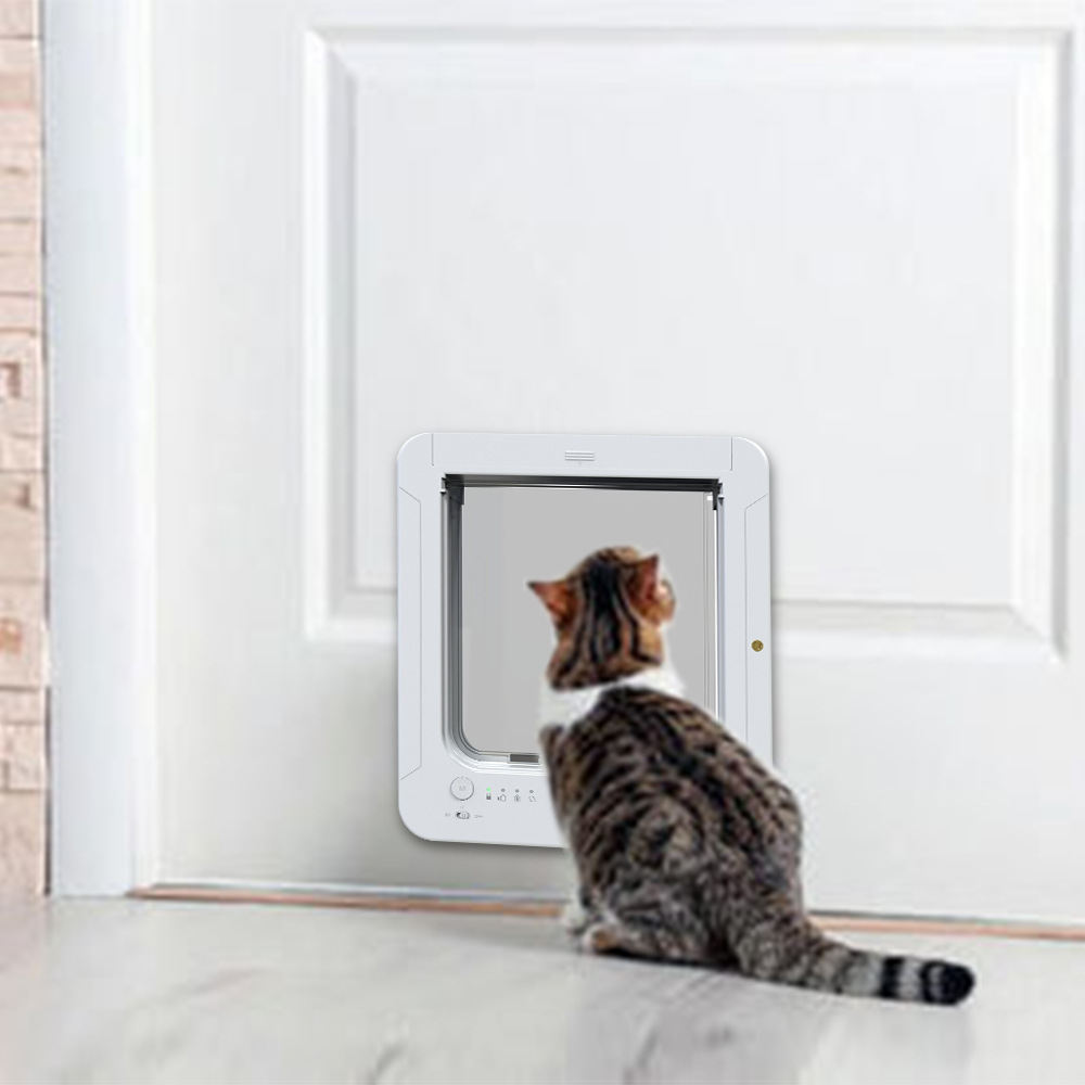Pet Door, Cat And Dog Automatic Sensing Door, Can Control The Direction Of Entry And Exit
