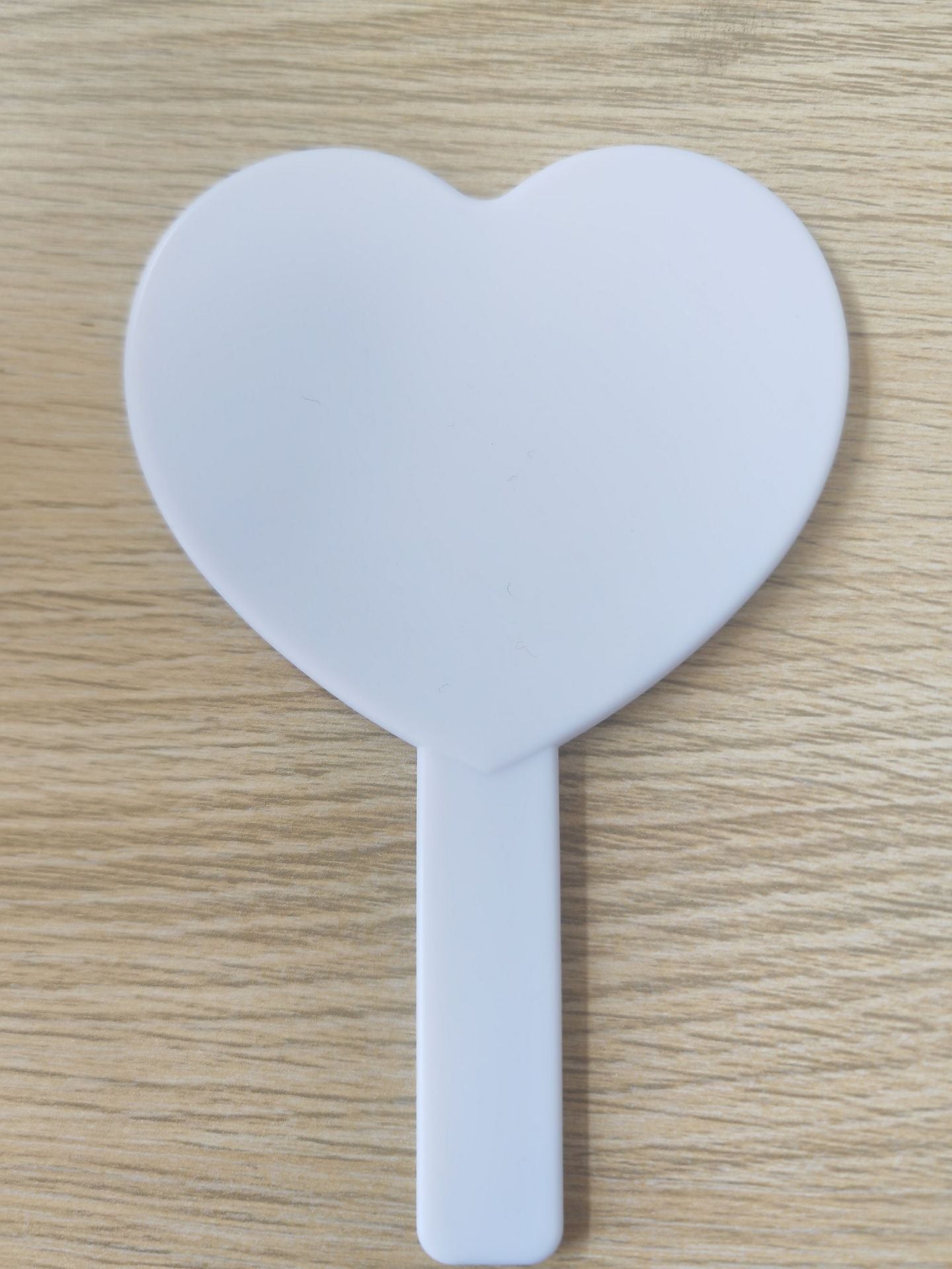 Household Portable Cute Love Hand-held Makeup Mirror
