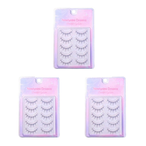 5 Pairs Natural Lashes