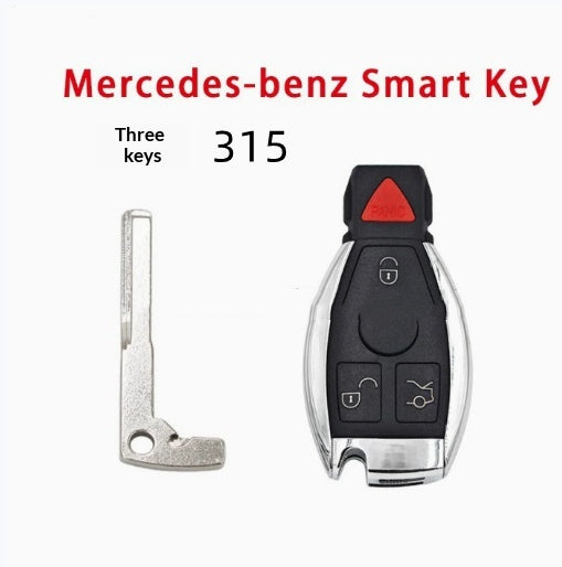 W204 W207 3-button 1-button Smart Key Fob 315434 MHz