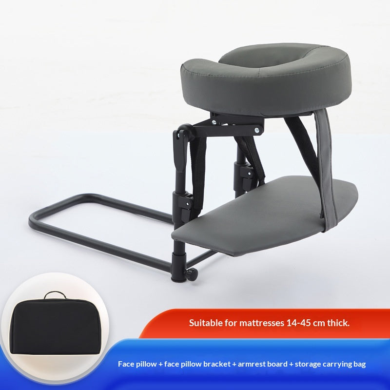 Portable Beauty Bed For Moxibustion Therapy And Post-Op Eye Recovery Pillow