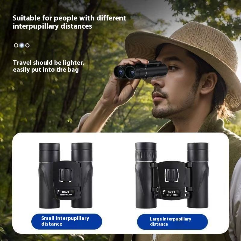 Binocular HD Telescope Portable Mobile Phone Photo