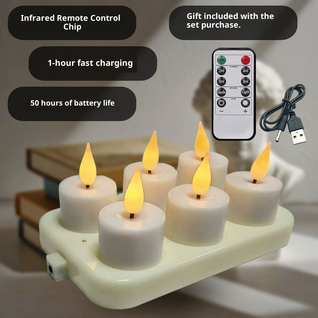 Remote Control Simulation Charging Of Ornaments