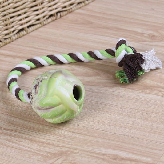 Ball Knot Dog Toys, Interactive Puppy Toys For Tug-of-war, Eco-friendly Cotton Rope Toys, Medium And Small-sized Dog Breeds, Not Suitable For Dogs With Strong Aggressive Chewing