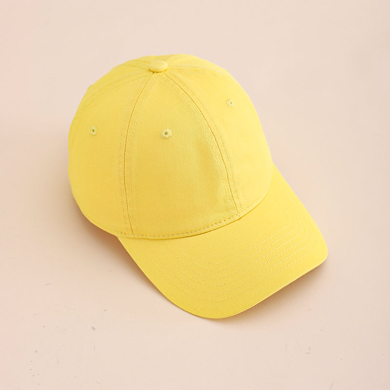 New Men's And Women's Solid-color Light Board Fashion And Simplicity Style Adjustable Baseball Cap Suitable For Outdoor Outings And Daily Commuting Outfits
