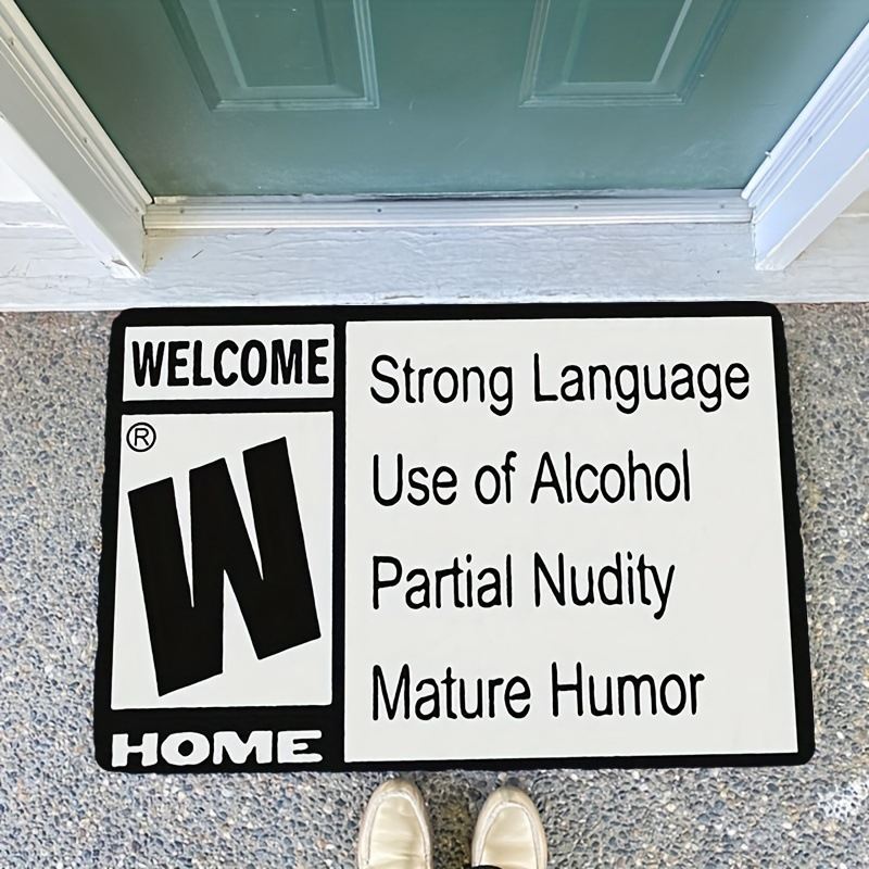 Stain-resistant And Easy-to-care Crystal Velvet Floor Mat