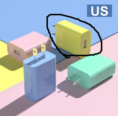 Color Macaron Fast Charge Charging Plug