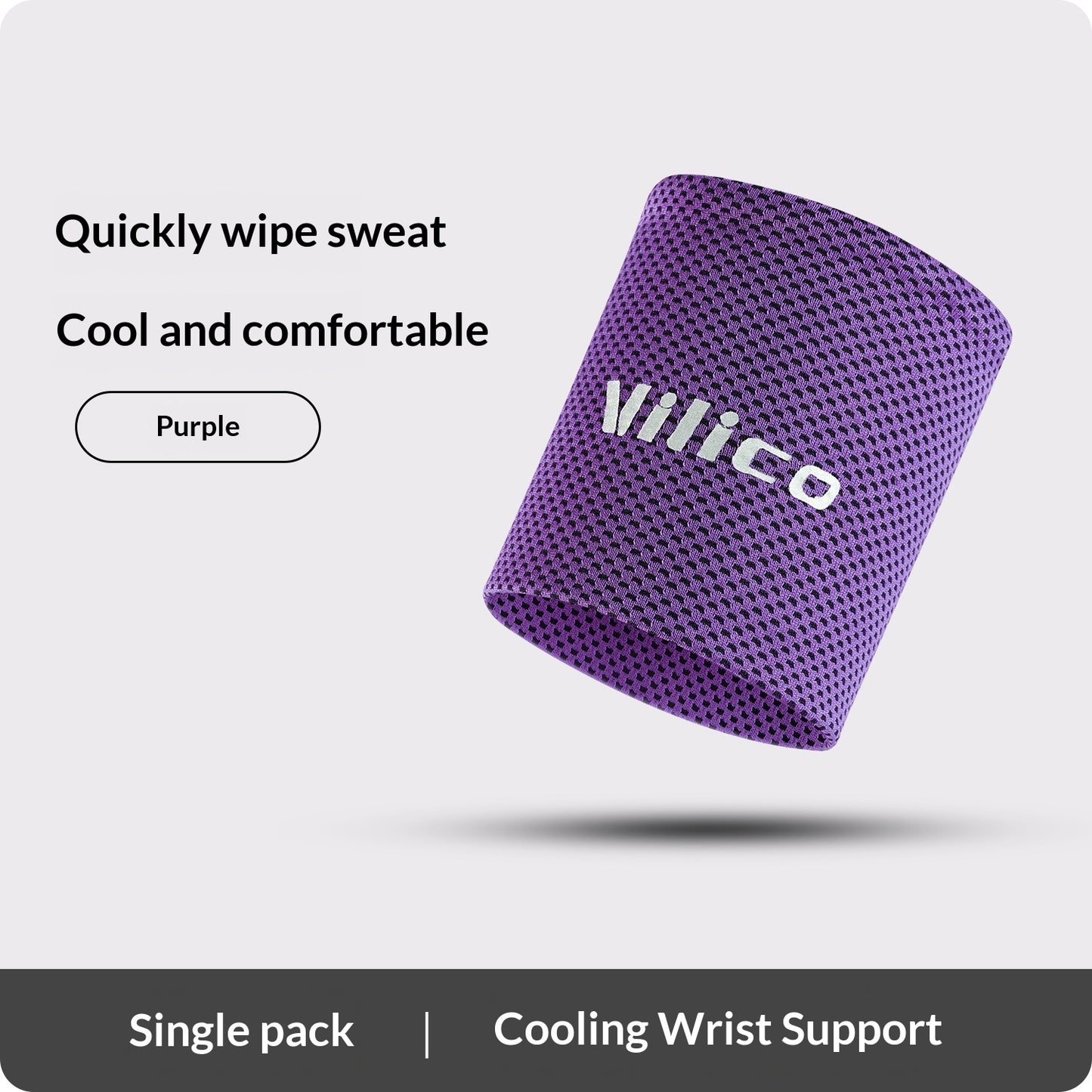 Sweat-absorbing Cooling Non-slip Breathable Sweat-wiping Wristband