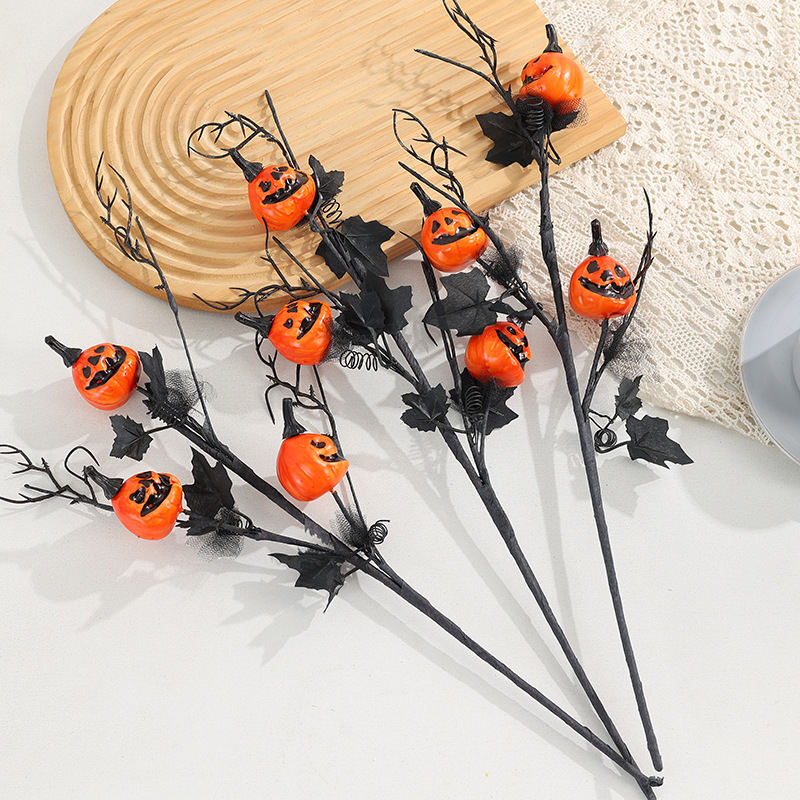 Three Forks Small Pumpkin Halloween Decoration Accessories
