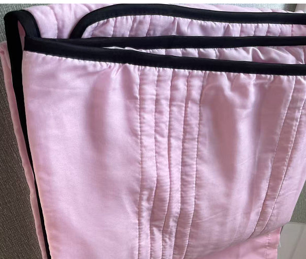 Pure Color Washed Air Conditioner Summer Cooling Thin Single Double Washable Quilt