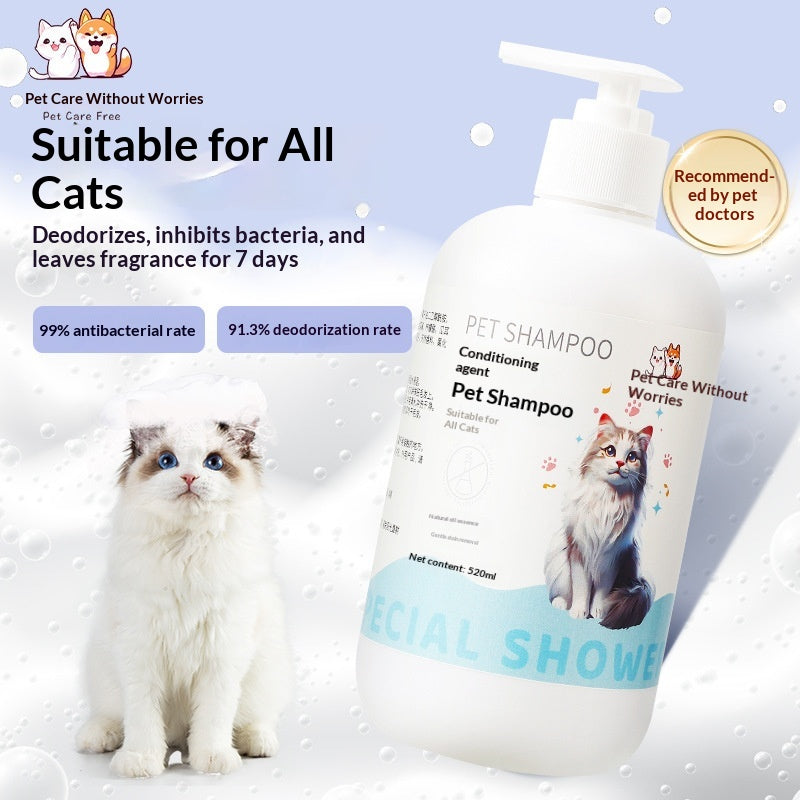 Dog Shampoo For Deodorizing And Relieving Itch, For Pet Cats