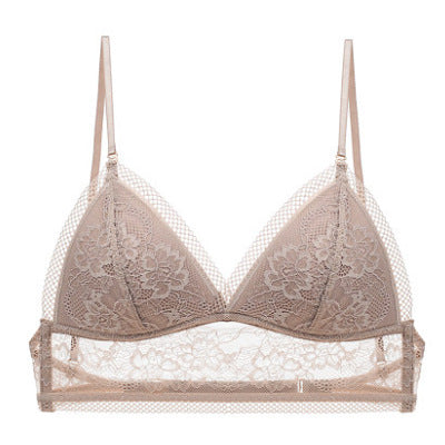 Beauty Back Invisible Nude Bra Ultra-thin U-shaped Big Chest Small