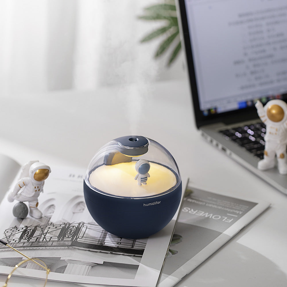New Nordic-style Simulated Flame Aromatherapy Machine, Humidifier, Bedroom Ambient Light, Air Purifier, Smart Home Gift