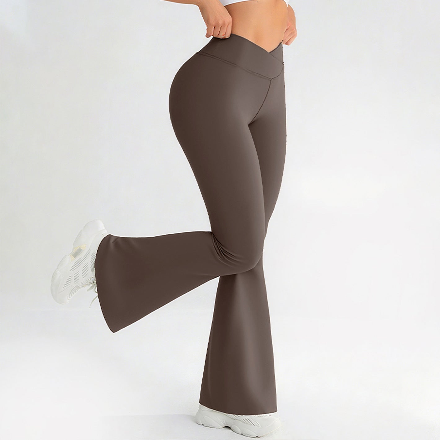 Cross-waist Hip-lifting And Butt-lifting Yoga Fitness Pants