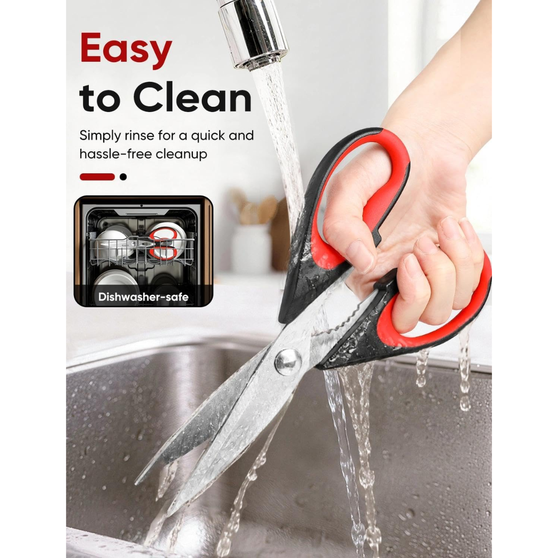 Kitchen Scissors Shears All Purpose Heavy Duty Protective Sheath