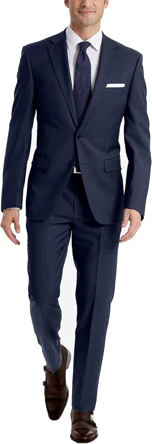 Mens Casual Best Man Two-Piece Suit