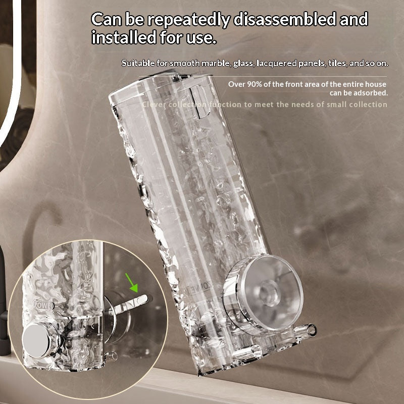 Punch-free Suction Cup Soap Dispenser For Body Wash