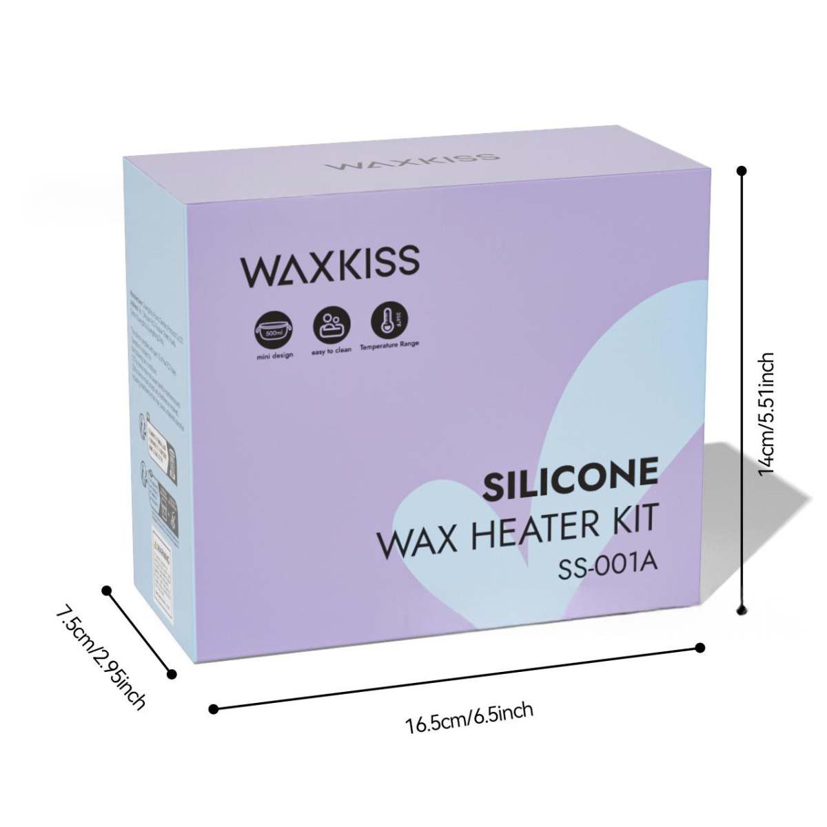 Beeswax Hair Removal Waxing Machine Kit, Portable