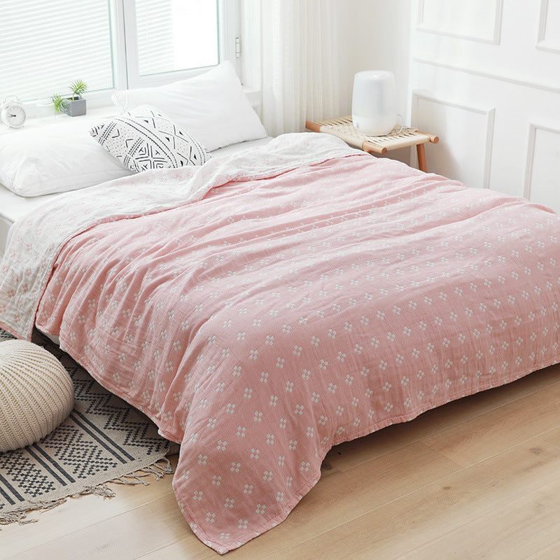 Pure Cotton Gauze Singledouble Summer Cooling Blanket