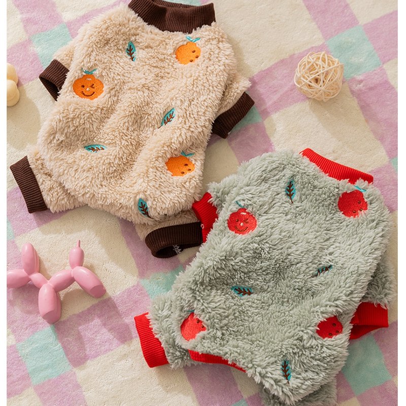 Wholesale Of Dog Clothes, Autumn And Winter Warm Four-legged Clothes, Small And Medium-sized Dog Teddy Bichon Frise Fleece Clothes, And Cat Pet Clothing