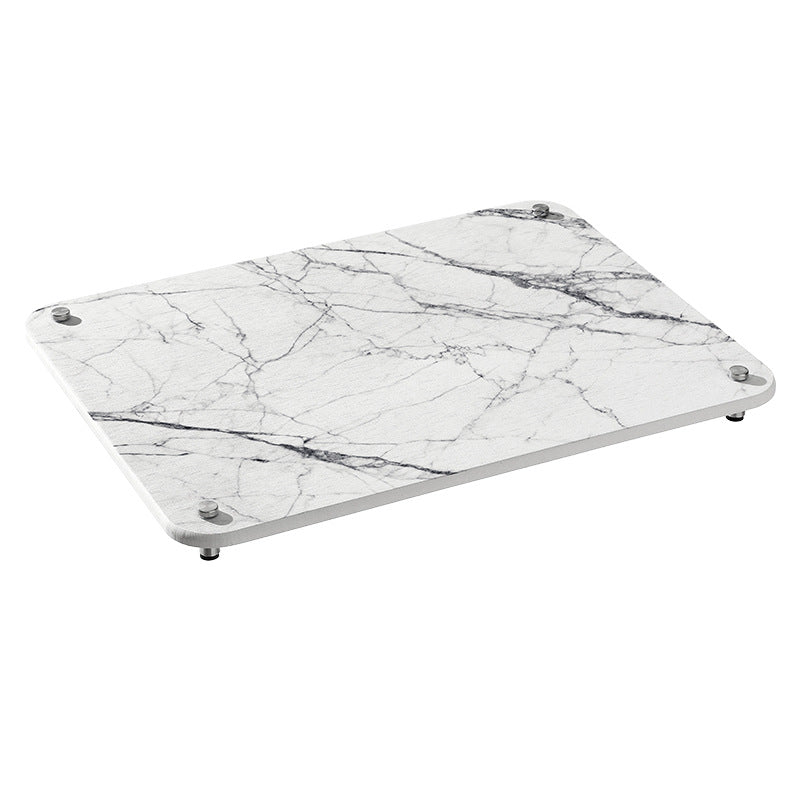 Light Luxury Diatomaceous Earth Kitchen Countertop Mat, Water-Absorbent Surface