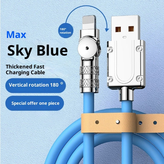Rotated Type-C Fast Charging Cable