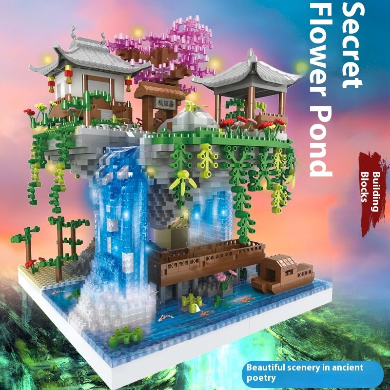 Puzzle Assembled Building Block Toys High Difficulty