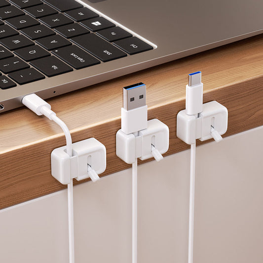 Organize The Phone Charging Cable Clip Holder Buckle