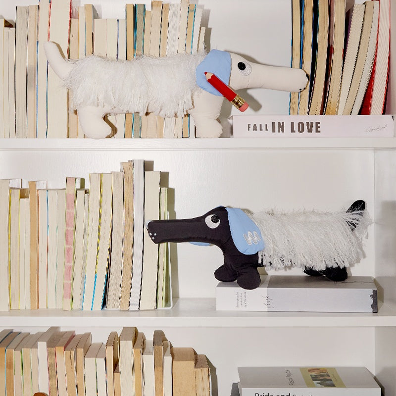 Dog Figurine Decorative Storage Desk Ornament