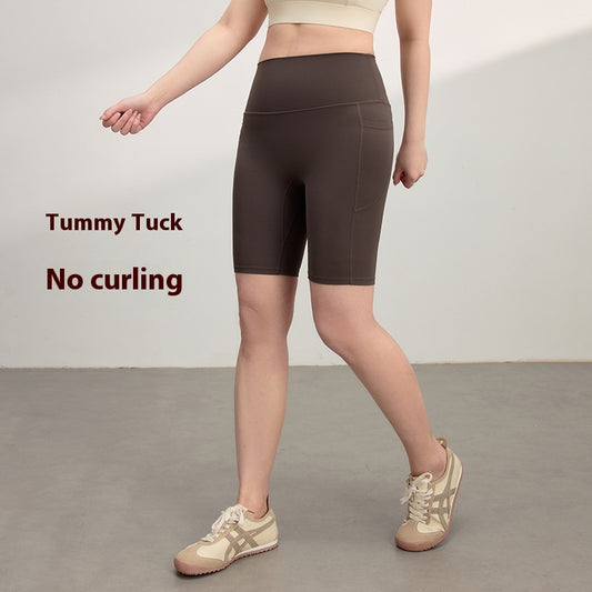 Sports Shorts Running Cycling Fitness Yoga Short-length Pants