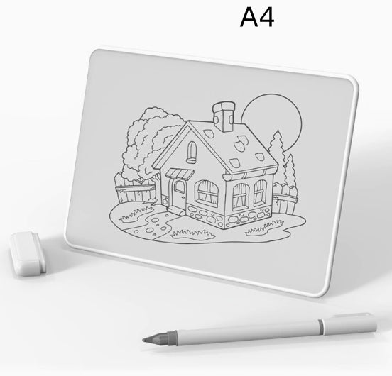 Magnetic Office Message Board Magnetic Whiteboard Single-Sided Drawing Board Multi-Functional