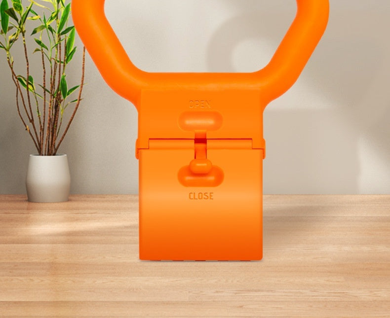 Fitness Kettlebell Dumbbell Handle Single-hole  Plate Grip Clamp