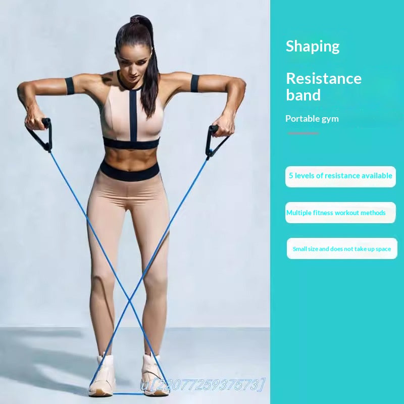 Multi-functional Fitness Equipment Resistance Stretch Band Straight Pull Trainer